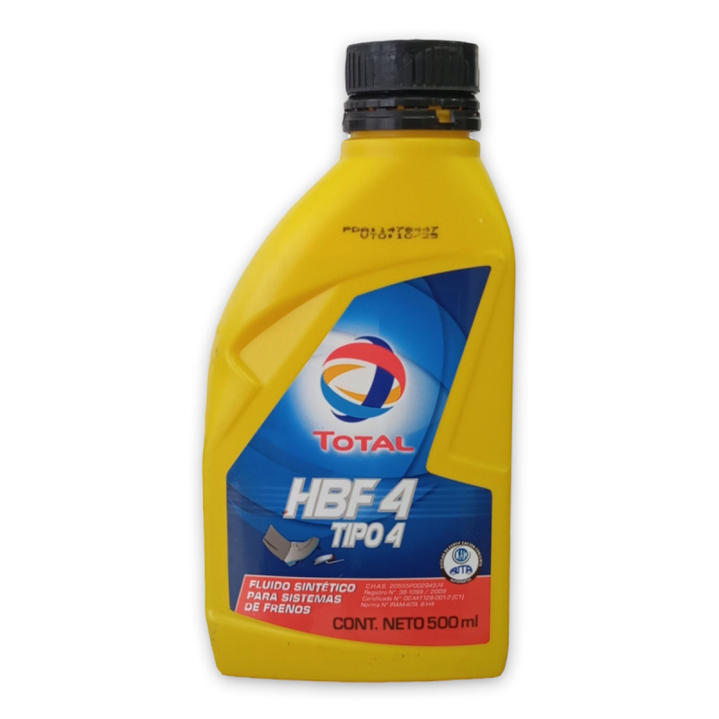 Líquido De Frenos Total Hbf 4 (500 Cc)