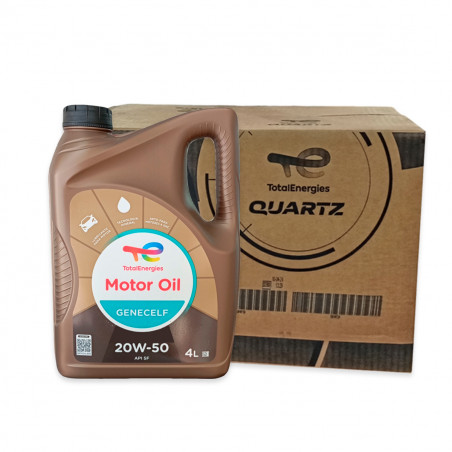 Aceite Lubricante Total Genecelf 20w50 x 4lts (4ud)