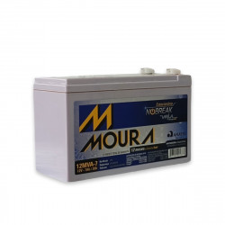 Batería Gel 12mva-7 Ups Alarmas 12v 7ah Moura