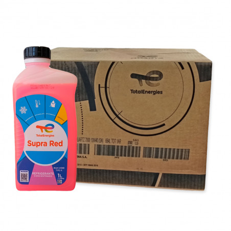 Liquido Refrigerante Total Supra Red (Caja x 20)