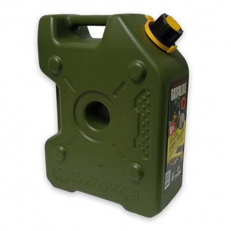 Bidón Combustible Extra chato Pico Vertedor Driven (8lts)