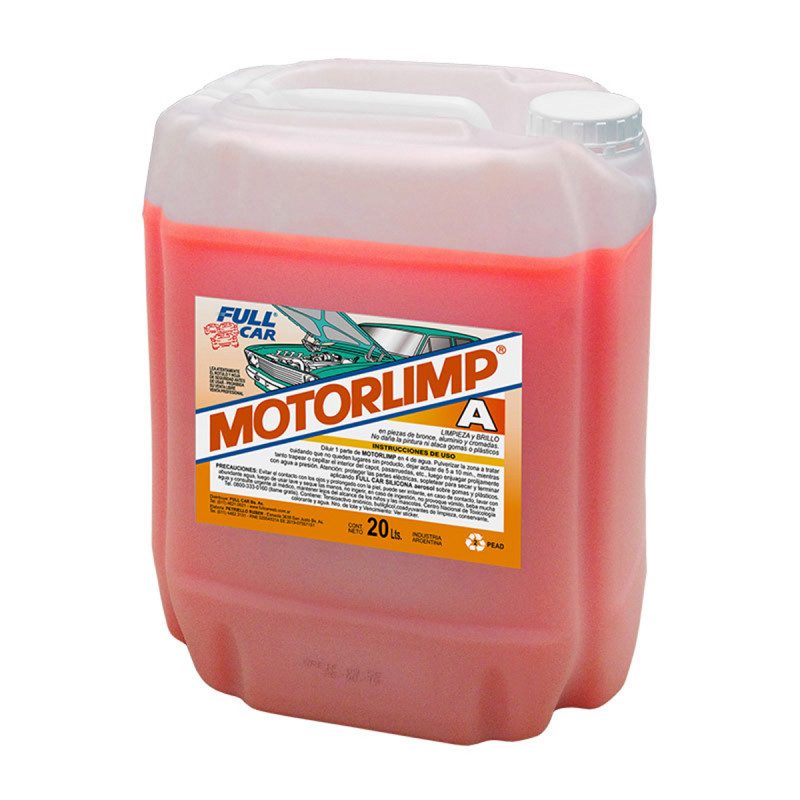 Limpia Motores Desengrasante Motorlimp A Full Car (20lts)