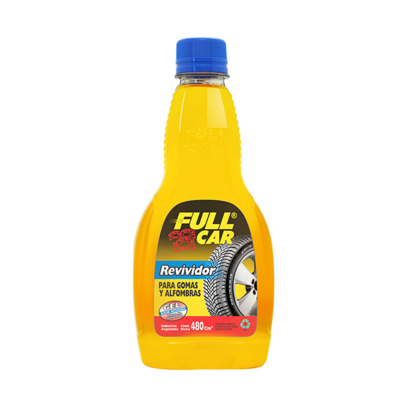 Revividor de Gomas y Alfombras Amarillo Full Car (480cc)