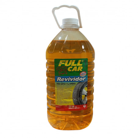 Revividor de Gomas y Alfombras Amarillo Full Car (5Lts)