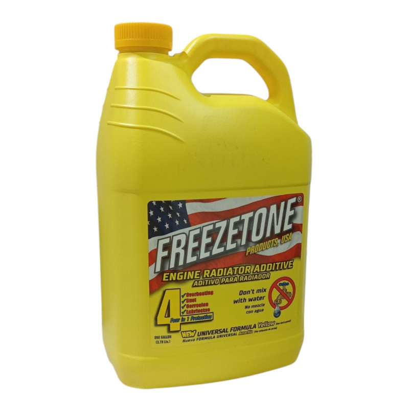 Líquido Refrigerante Freezetone Amarillo (3.8lt)