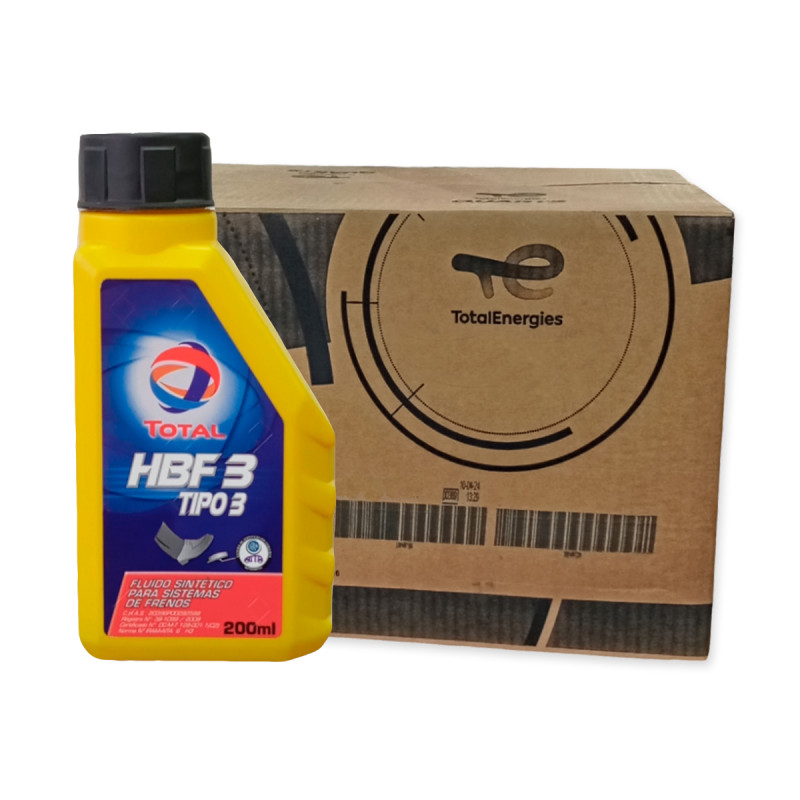 Líquido De Frenos Total Hbf 3 (Caja x 24ud)