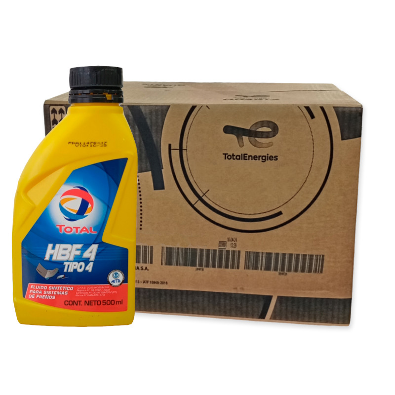 Líquido De Frenos Total Hbf 4 (Caja x 24ud)
