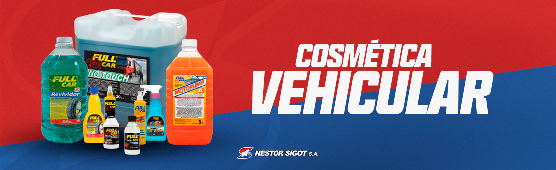 Todo en cosmética y limpieza industrial.